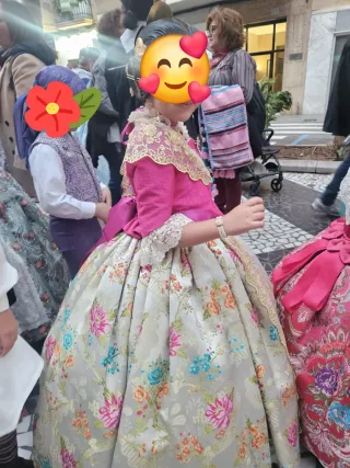 Traje de Fallera niña 