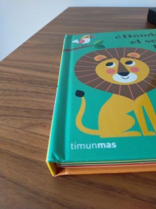 ¿Dónde está el señor León?: Solapas de tela y u...