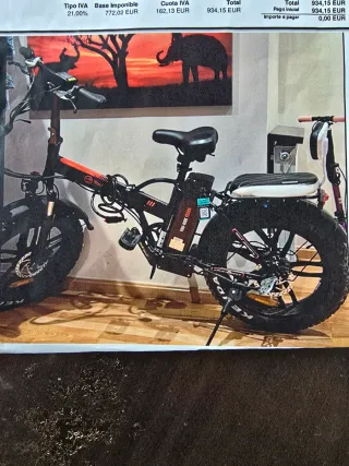 Bicicleta Eléctrica Plegable 20 7V