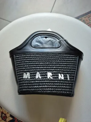 Borsa Marni Nera 24x13x12cm