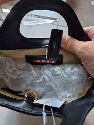 Borsa Marni Nera 24x13x12cm