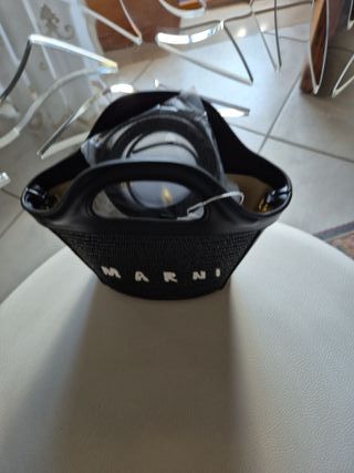 Borsa Marni Nera 24x13x12cm