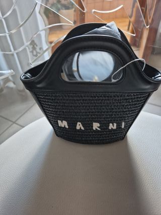 Borsa Marni Nera 24x13x12cm