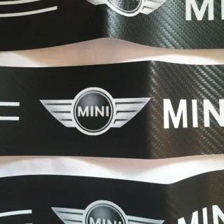 Pegatinas Mini Cooper Carbono