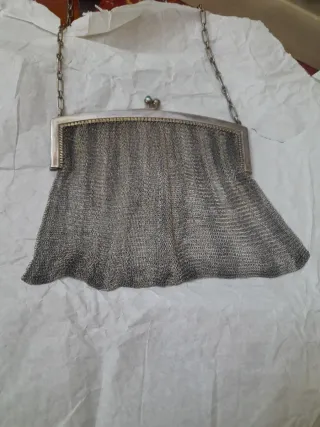 Borsetta in maglia metallica