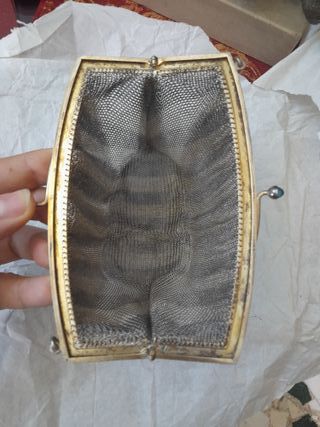 Borsetta in maglia metallica