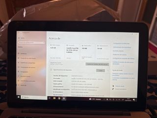 Tableta PC HP ELITE Windows Plata/Negro