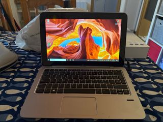 Tableta PC HP ELITE Windows Plata/Negro