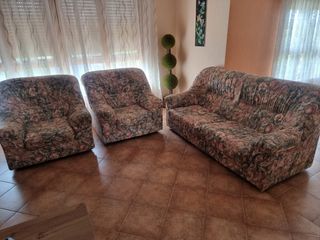 Sofá 2 plazas y 2 sillones