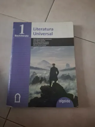 Libro de literatura universal 1ero de bachillerato