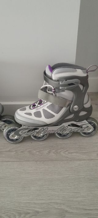 Patines en línea Rollerblade con 2 usos talla 38.5