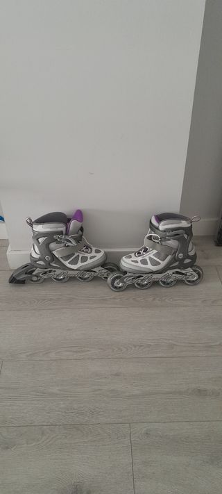 Patines en línea Rollerblade con 2 usos talla 38.5