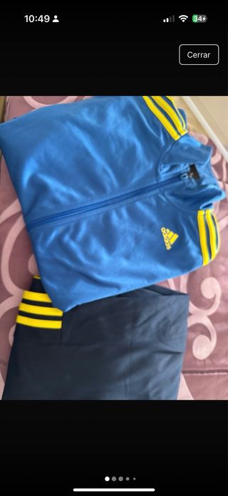 Chándal Adidas Azul y azul marino 