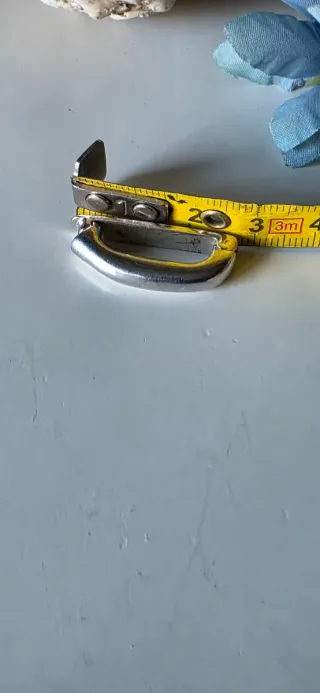 Sujeta pañuelo plata