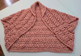 Capa de lana Alpaca baby tejida a mano Perú
