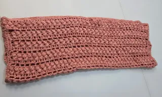 Capa de lana Alpaca baby tejida a mano Perú