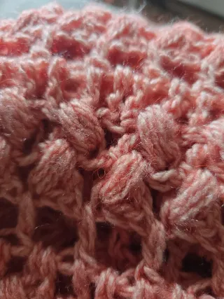 Capa de lana Alpaca baby tejida a mano Perú