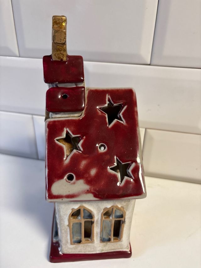 Belen de Navidad,lámpara de velas