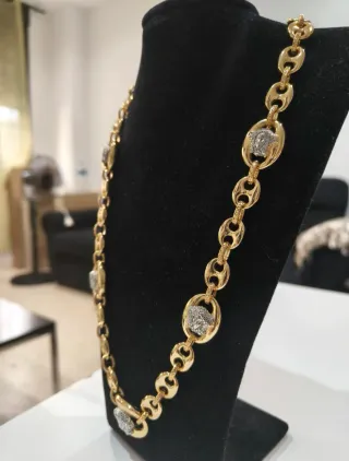 Cadena Versace Oro 18k Laminada