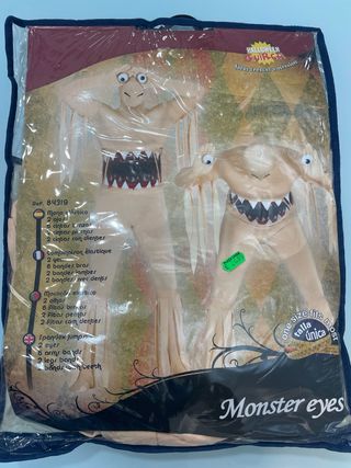 Disfraz Monstruo Ojos Halloween Talla Única Adulto