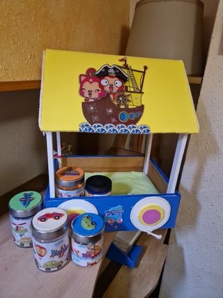 Carrito pequeño para poner chuches....