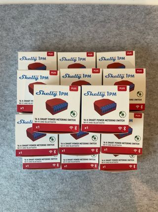 Shelly 1PM Plus 16A Smart Switch (Precio unidad)