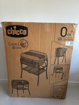 Bañera cambiador Chicco Cuddle&Bubble