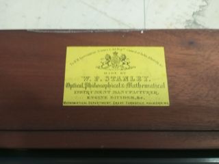 Regla de paralelas W.F. Stanley