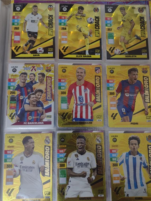 Álbum Adrenalyn XL (645 CROMOS) 2023-24 IMPECABLE