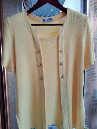 BURBERRY T-42-44 BLUSA VINTAGE ORIGINAL 