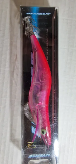 Señuelo de pesca rosa