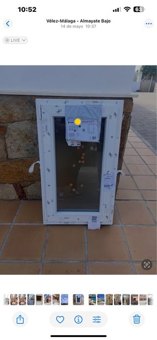 Ventana nueva sin estrenar