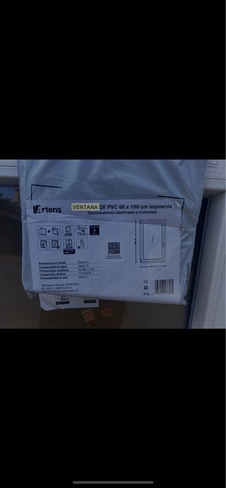 Ventana nueva sin estrenar