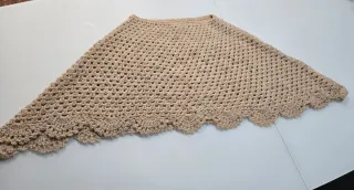 Poncho de lana Alpaca baby tejido a mano Perú