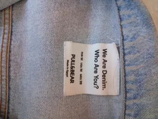 Chaleco vaquero Pull&Bear azul