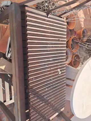 Barbacoa de hierro
