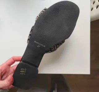 Sandalias pala piel leopardo