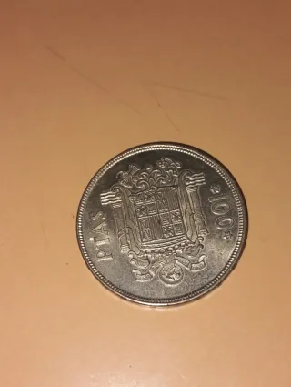 Moneda 100 Pesetas Juan Carlos 1975 para coleccion