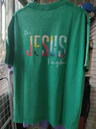 Camiseta verde talla M