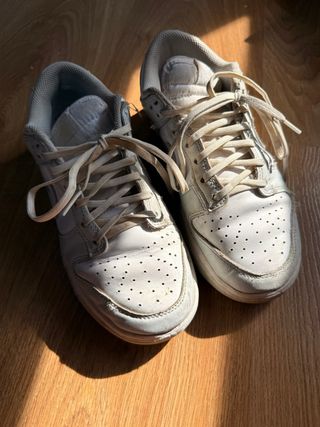 Zapatillas Nike blancas talla 36 niño