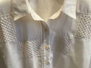 Camisa blanca mujer sin mangas