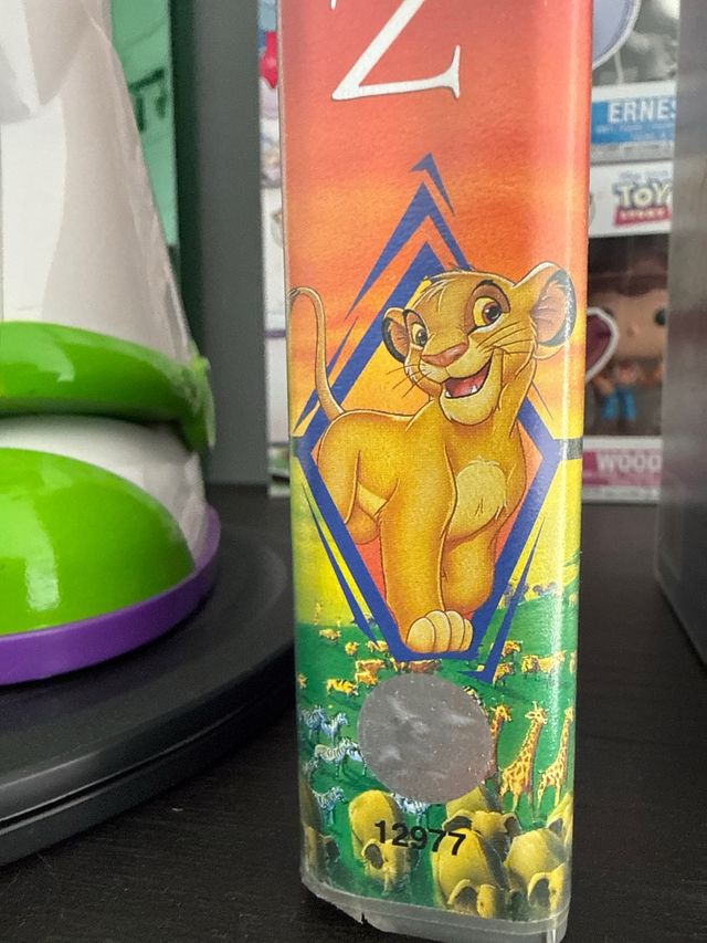 O Rei Leão VHS Disney Classics Espanhol