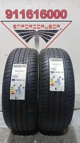 4UD 205 55 16 V FIRESTONE RUEDA NUEVA YA MONTADA