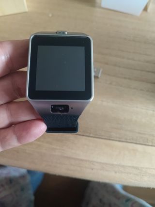 Reloj Inteligente Plata y Negro