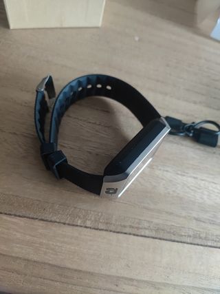 Reloj Inteligente Plata y Negro