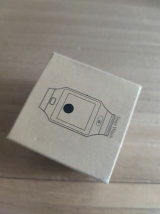Reloj Inteligente Plata y Negro