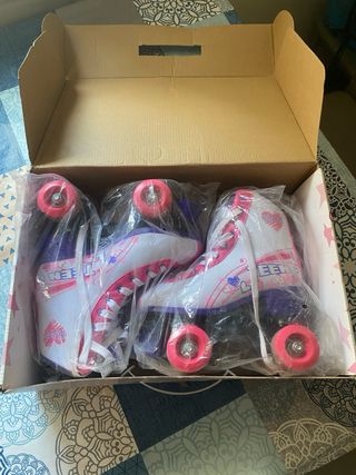 Patines 4 ruedas niña 
