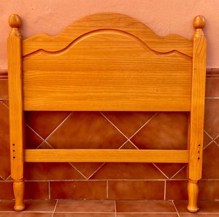 Cabecero madera cama 90cm