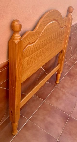Cabecero madera cama 90cm