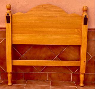 Cabecero madera cama 90cm
